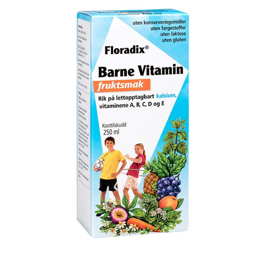Floradix BarneVitamin med fruktsmak